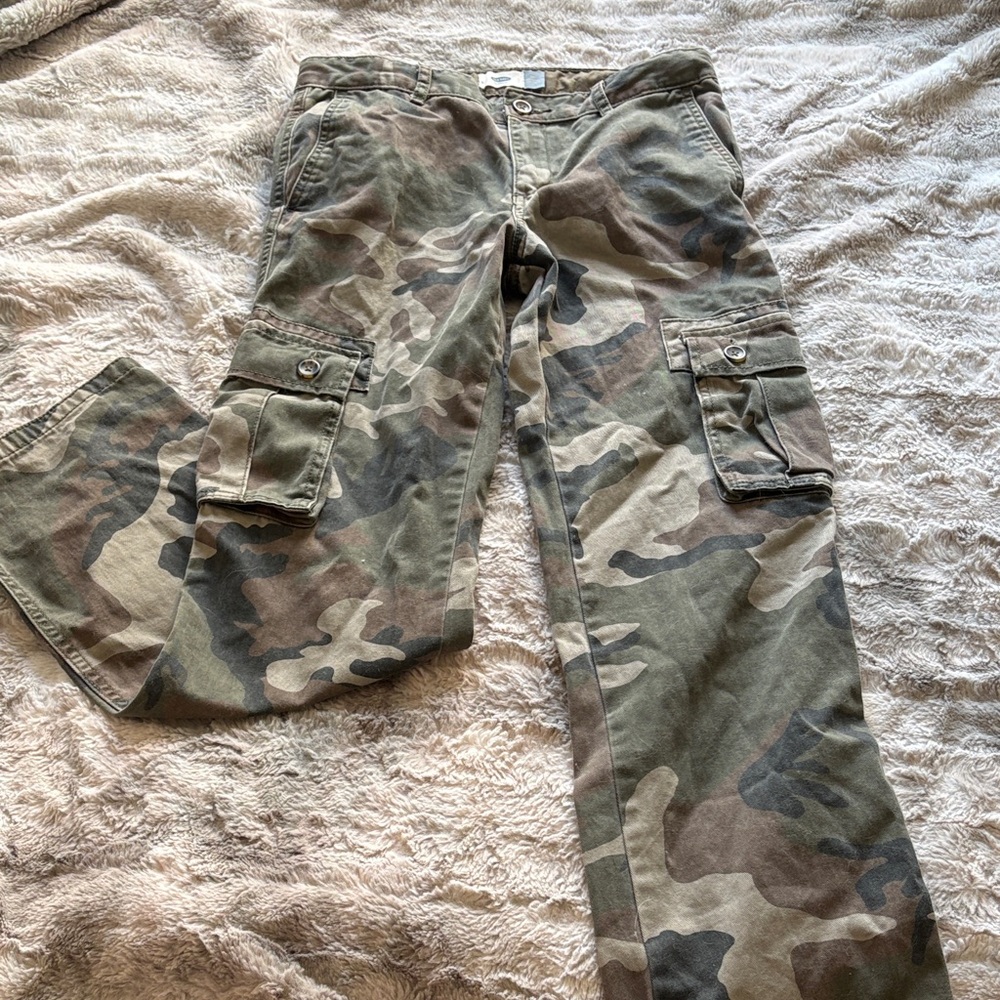Old Navy Kids Camo Cargo Jeans